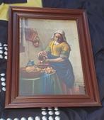 schilderij vrouw met melk 50 cm hoog en 40 cm breed, Enlèvement