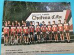 wielerkaart 1988 team chateau d'ax francesco moser  bugno, Verzenden, Zo goed als nieuw