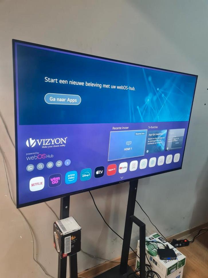 SmartTv 32,43,,55,65 75inch 4K Nieuwe, Audio, Tv en Foto, Televisies, Nieuw, QLED, Samsung, Smart TV, Ophalen of Verzenden