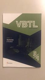 VBTL 3/4 – leerboek statistiek , Boeken, Schoolboeken, Ophalen of Verzenden, Zo goed als nieuw, Nederlands