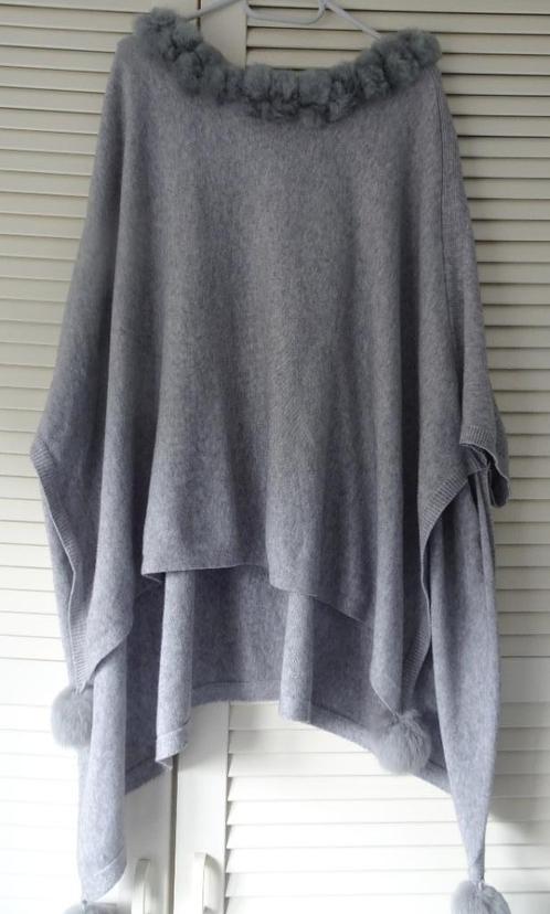 Cape grise, Vêtements | Femmes, Vestes | Hiver, Porté, Taille 42/44 (L), Gris, Enlèvement ou Envoi