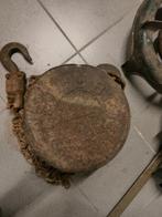 Ubell antieke takel 1 ton, Ophalen, Gebruikt, Handmatig