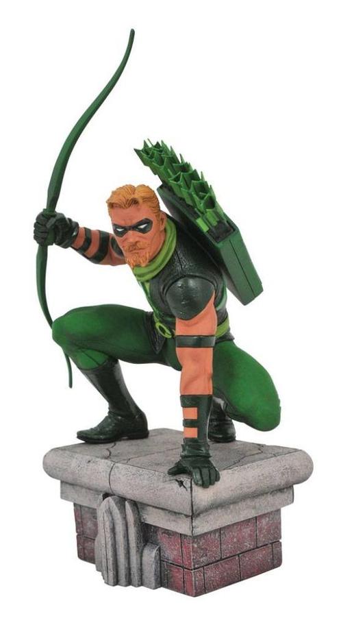 Statue en PVC DC Comic Gallery, flèche verte, 20 cm, Collections, Jouets miniatures, Neuf, Enlèvement ou Envoi