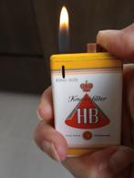 Briquet HB Kronenfilter, Collections, Enlèvement ou Envoi, Utilisé, Briquet