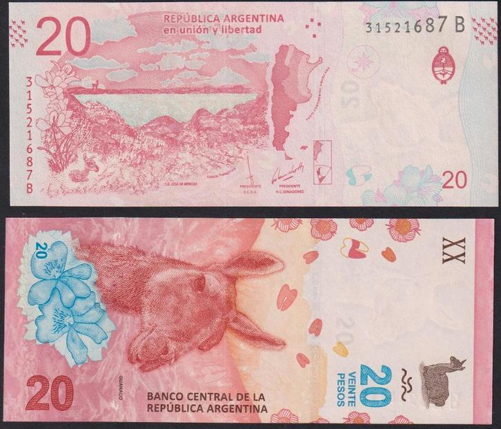 bankbiljet Argentinië, Postzegels en Munten, Bankbiljetten | Amerika, Los biljet, Zuid-Amerika, Verzenden