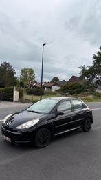 Peugeot 206+ 1.1i, Auto's, Voorwielaandrijving, Zwart, 4 cilinders, Leder en Stof