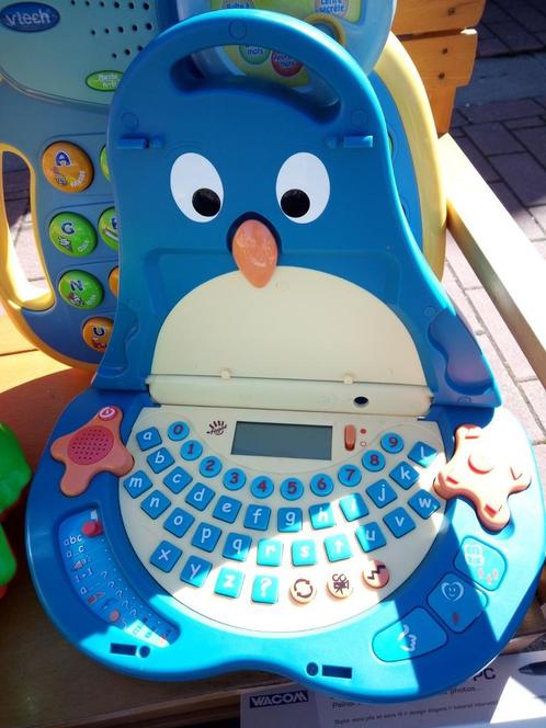 Ordinateur pingouin éducatif et creatif, Kinderen en Baby's, Speelgoed | Educatief en Creatief, Gebruikt, Elektronica, Met geluid