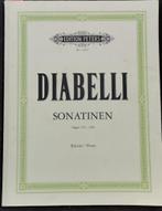 Diabelli Sonatinen opus 151 + 168 piano, Musique & Instruments, Partitions, Piano, Utilisé, Enlèvement ou Envoi, Classique