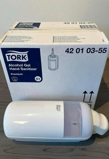 Tork S1 dispenser + 6x alcohol gel beschikbaar voor biedingen
