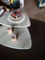 2 tables de salon modulables en marbre, Maison & Meubles, Tables | Tables de salon, Comme neuf, Enlèvement
