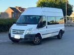 Ford Transit 2.2D 2012 Euro5 196.000km 9Plaats+Lift, Voorwielaandrijving, 4 cilinders, Wit, Particulier
