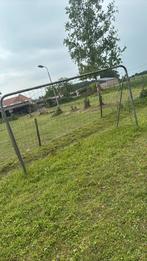 Grote stalen voetbalgoal, Sport en Fitness, Voetbal, Ophalen, Gebruikt, Overige typen