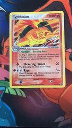 Pokemon HOLO - Typhlosion (UF 17) EX Unseen Forces, Ophalen of Verzenden, Zo goed als nieuw