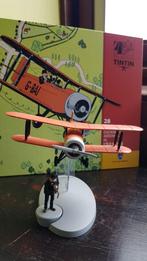 tintin figurine avion collection avec figurine et livre, Collections, Personnages de BD, Tintin, Statue ou Figurine, Enlèvement ou Envoi