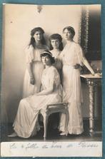 De vier dochters van tsaar Nicolas II - Romanov, Verzamelen, Ophalen of Verzenden, Voor 1920, Ongelopen, Politiek en Historie