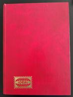 rood postzegelalbum met 64 witte pagina's, Ophalen of Verzenden, Verzamelalbum