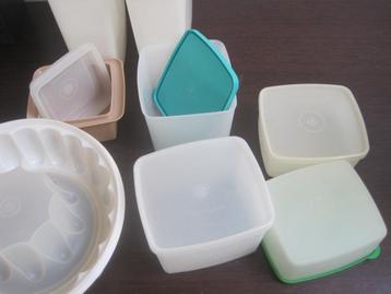lot de 8 Tupperware vintage, Enlèvement ou Envoi, Utilisé