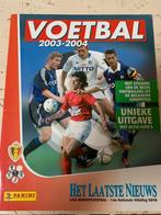 Panini voetbal 2003-2004 met 7 stickers al gekleefd, Ophalen of Verzenden, Zo goed als nieuw