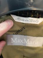 MAX MARA prachtige mantel donkerbruin maat 44, Bruin, Ophalen of Verzenden, Gedragen, Maat 42/44 (L)