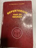 Répertorium van de keuken- Nederlandse versie, Ophalen of Verzenden, Auteur: Th. Gregoire L. S, Frankrijk, Hoofdgerechten