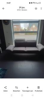 2 x 2,5 zit met zwarte design poten, Ophalen, Zo goed als nieuw
