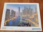 Nieuwe Clementoni puzzel 1000 stuks Dubai by night, Ophalen of Verzenden, 500 t/m 1500 stukjes, Nieuw, Legpuzzel