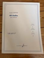 Louis Costes - 60 études pour clarinette, Muziek en Instrumenten, Ophalen, Zo goed als nieuw, Klarinet