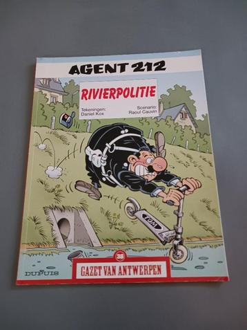 Agent 212, Rivierpolitie, GVA 38a, 1st druk heruitgave, zgan, Boeken, Eén stripboek, Verzenden, Zo goed als nieuw