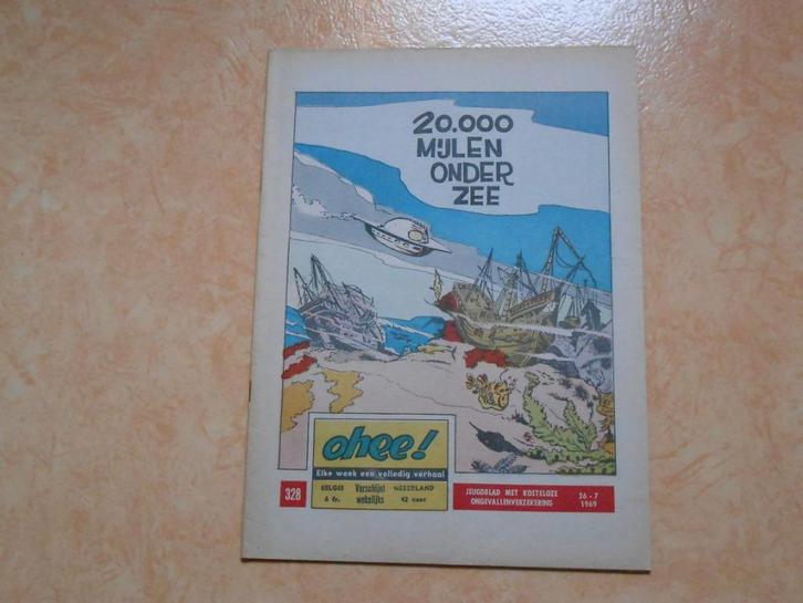 Ohee 328  20.000 Mijlen Onder Zee 1969., Boeken, Stripverhalen, Nieuw, Eén stripboek, Ophalen of Verzenden