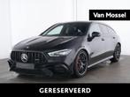 Mercedes-Benz CLA AMG 45 S 4MATIC+ Shooting Brake + LEDER +, Auto's, Automaat, CLA, Gebruikt, 4 cilinders