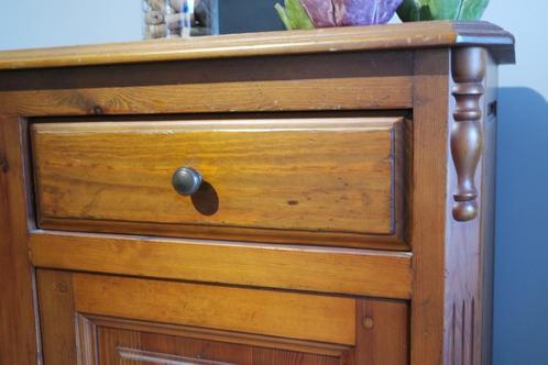 Dressoirkast, massief hout, Huis en Inrichting, Kasten | Buffetkasten, Zo goed als nieuw, Minder dan 100 cm, 150 tot 200 cm, 25 tot 50 cm