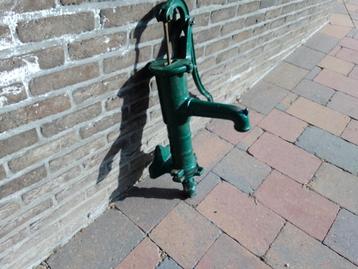 Handwaterpomp, Ophalen, Gebruikt