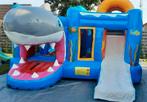 Voordelige huurprijs, springkasteel “Jaws”  met glijbaan!, Hobby en Vrije tijd, Feestartikelen | Verhuur, Ophalen of Verzenden