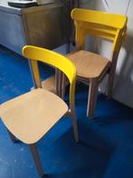 Set van 4 beuken houten stoelen, Huis en Inrichting, Stoelen, Ophalen, Zo goed als nieuw