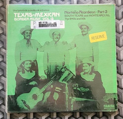 LP Texas-Mexican Border Music, deel 13 - Norteño Acordeon, Cd's en Dvd's, Vinyl | Wereldmuziek, Gebruikt, Latijns-Amerikaans, Ophalen of Verzenden