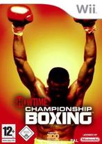 Showtime Championship Boxing, Games en Spelcomputers, Games | Nintendo Wii, Gebruikt, 2 spelers, Ophalen of Verzenden, Sport