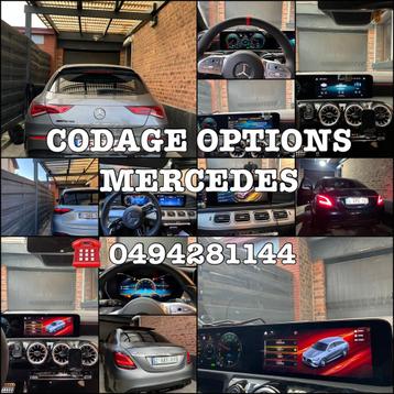 OPTIONS CACHES MERCEDES + AUDI + VW+ SKODA+SEAT, Enlèvement ou Envoi