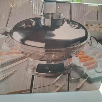  Chinese fonduepot met stokjes nieuw beschikbaar voor biedingen
