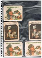 COUSSINETS EN FEUTRE CANADA DRY, Envoi, Comme neuf, Sous-bock