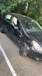 SCHADEAUTO Opel Corsa, Auto diversen, Ongevalwagen, Ophalen, Zwart, 1200 cc, Benzine