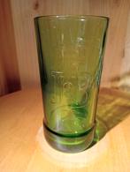 Whiskyglas J&B groen zwaar glas met tekst, Comme neuf, Enlèvement ou Envoi