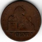 Belgique : 2 Centimes 1863 Morin 111 Ref 14960, Bronze, Enlèvement ou Envoi, Monnaie en vrac