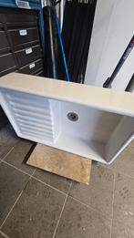 Gootsteen porselein 80x50, Huis en Inrichting, Ophalen, Gebruikt, Wit