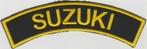 Suzuki stoffen opstrijk patch embleem #1, Nieuw