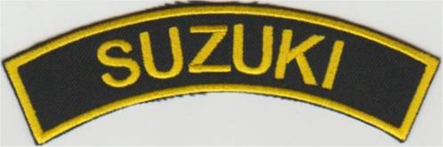 Suzuki stoffen opstrijk patch embleem #1, Motoren, Accessoires | Overige, Nieuw, Verzenden