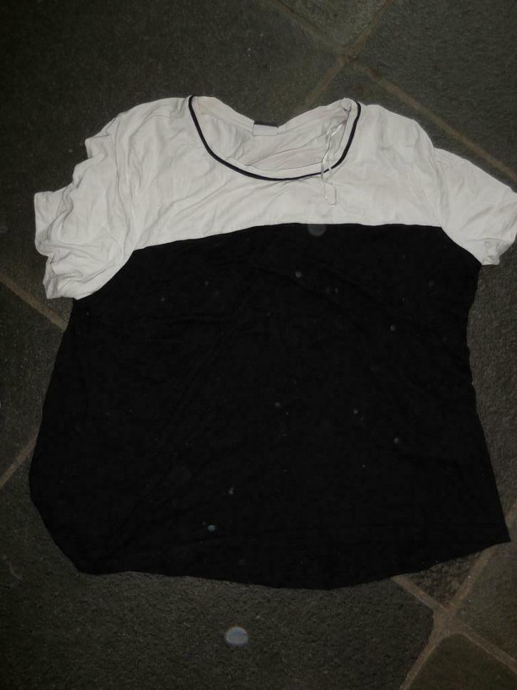 t-shirt dames maat 50, Kleding | Dames, T-shirts, Gedragen, Maat 46/48 (XL) of groter, Korte mouw, Ophalen of Verzenden