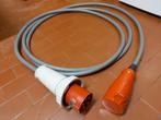 XVB 5G10 kabel met stekkers (overgang 63A naar 32A), Doe-het-zelf en Bouw, Ophalen, Zo goed als nieuw, Kabel of Snoer