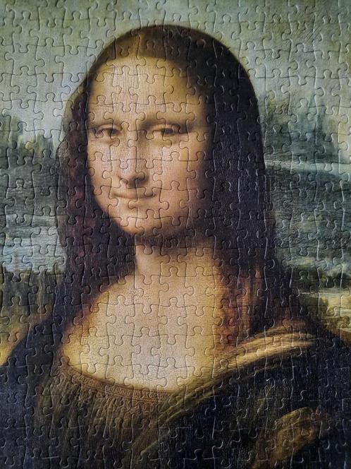 Puzzel - Mona Lisa - 500 stuks - Jumbo, Hobby & Loisirs créatifs, Sport cérébral & Puzzles, Enlèvement ou Envoi
