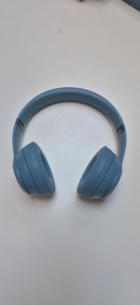 Koptelefoon Beats solo blauw-grijs 4, Audio, Tv en Foto, Hoofdtelefoons, Gebruikt, Beats, Bluetooth, Ophalen