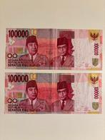 Indonesië Rupiah, Postzegels en Munten, Bankbiljetten | Azië, Ophalen of Verzenden